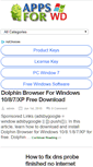Mobile Screenshot of freeappsforwindows.com